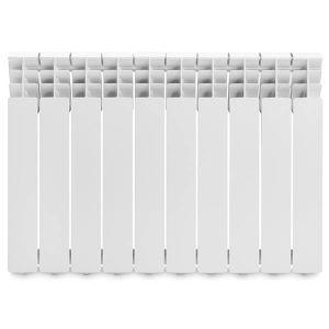 Алюминиевый радиатор TERRA Teknik MIRADO 500х96 Белый - Фото 1
